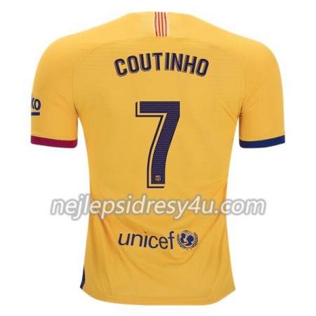 Fotbalové dres FC Barcelona Philippe Coutinho 7 Venkovní 2019/20